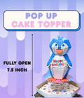 Pop Up Candle Surprise Cake Topper