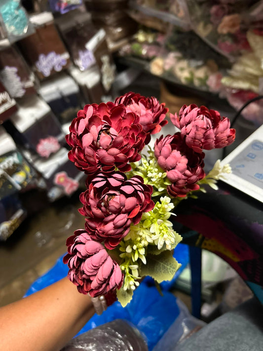 Open Dragon Flower Bunch - 5 cm (6 Flowers per Bunch)