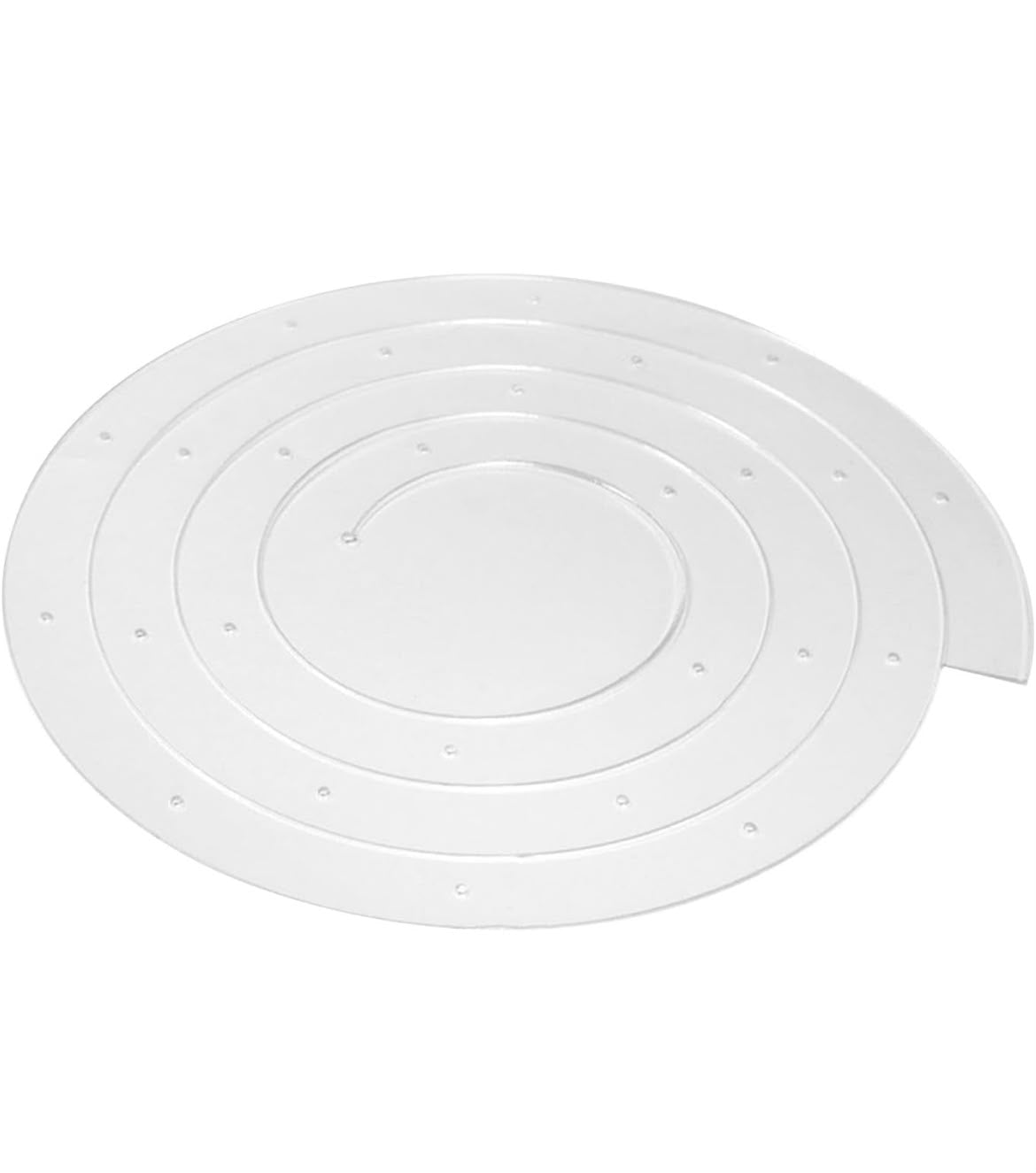 Infinity Acrylic Spiral Cake Decoration - 30 cm Unfolding Cake Stand