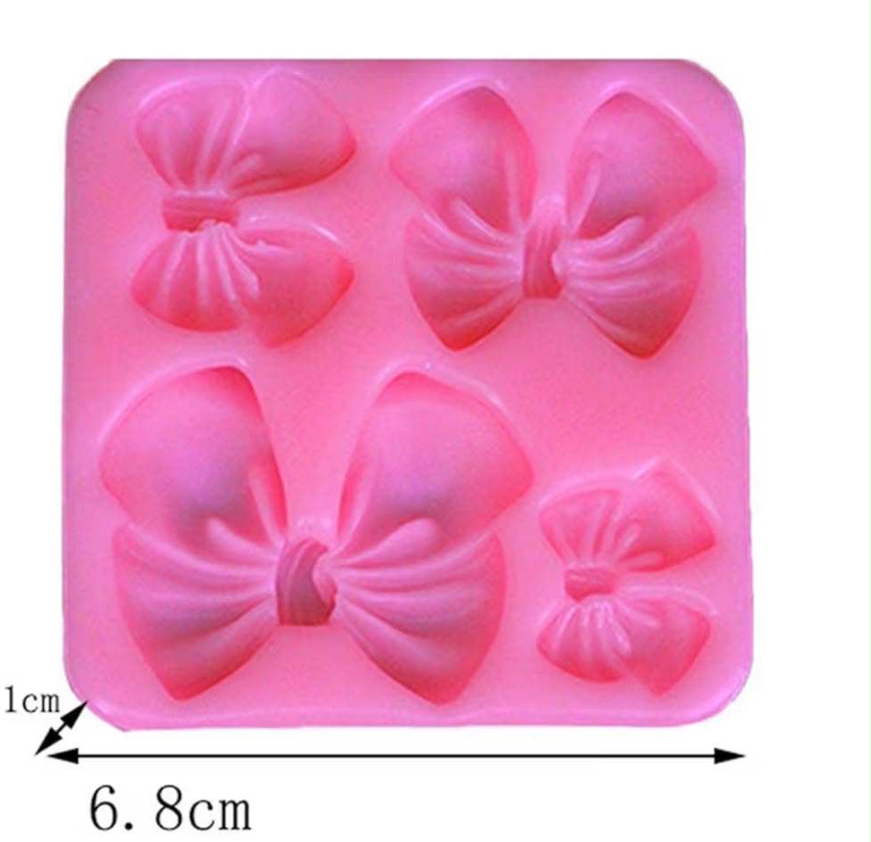 Bow Silicone Fondant Mould - Ribbon & Bow Designs
