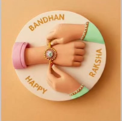 Raksha Bandhan Silicone Mould - Rakhi Theme