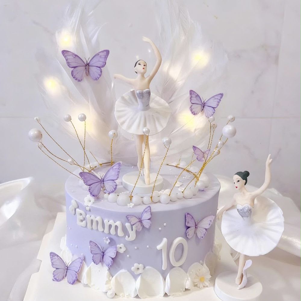 Ballerina Doll Set - 3 Dolls | Cake Decoration & Presentation