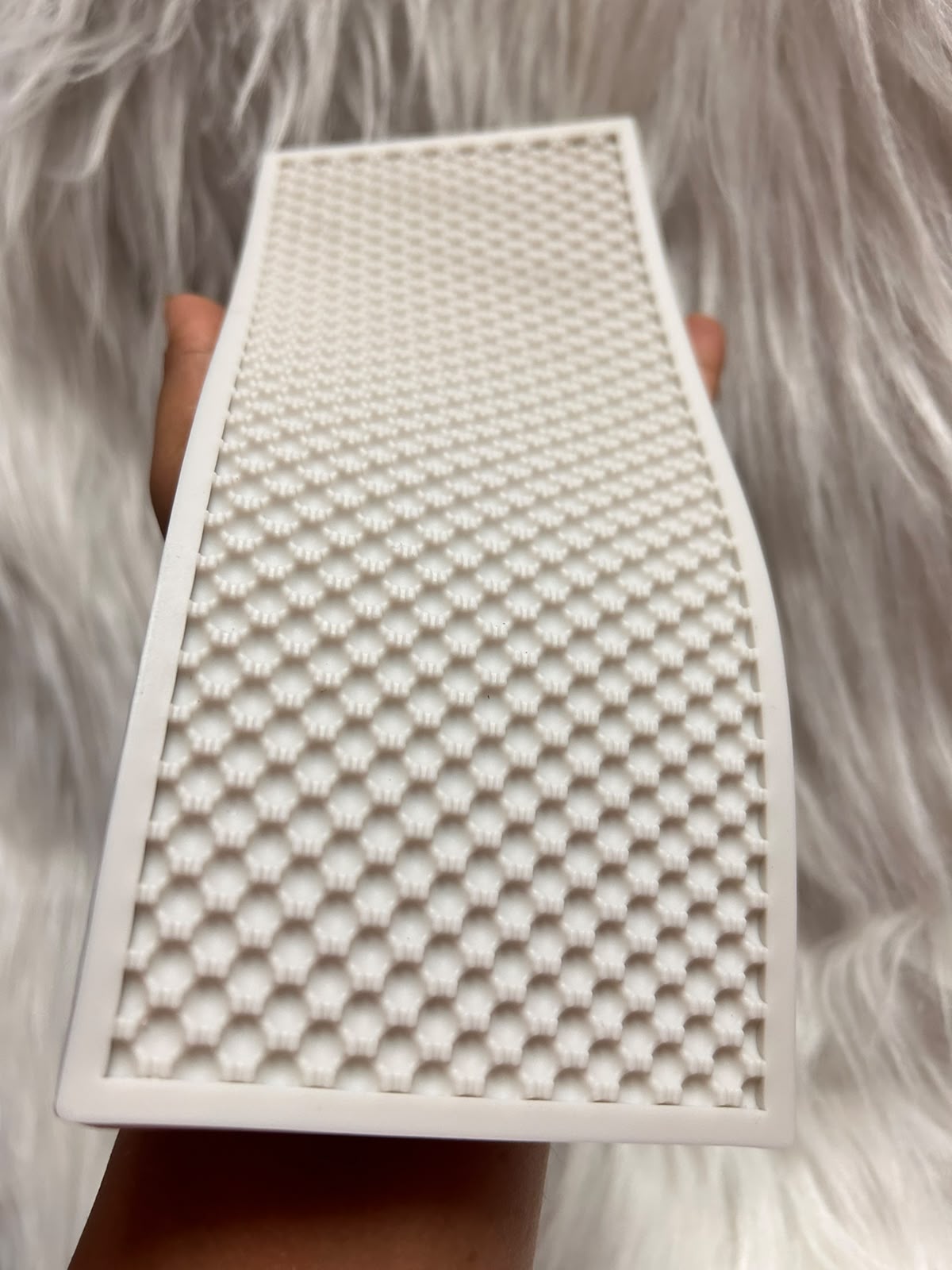 Pearl Lace Border Silicone Mould - Set of 2 Beaded Strips 8.5 x 3.5 inch for Fondant, Gum Paste, Wedding Cakes and Craft
