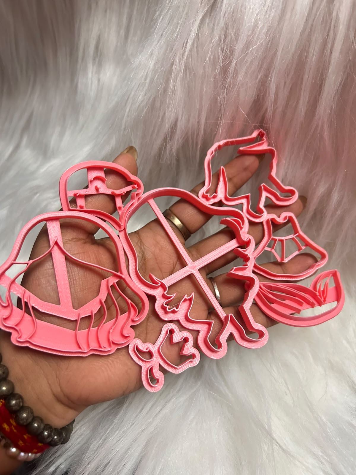 2D Human Figure Fondant Cutter Set - Layered Girl and Boy Character Cutters, Approx 3.5 inch Finished Size