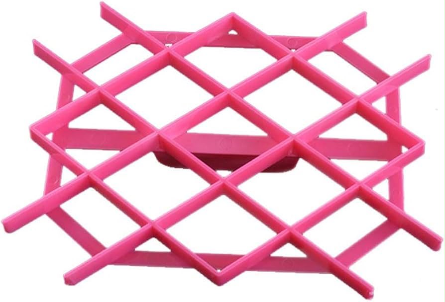 Diamond Quilt Fondant Embosser and Barfi Marker - Lattice Impression Tool for Quilted Cakes, Mithai and Sugarcraft