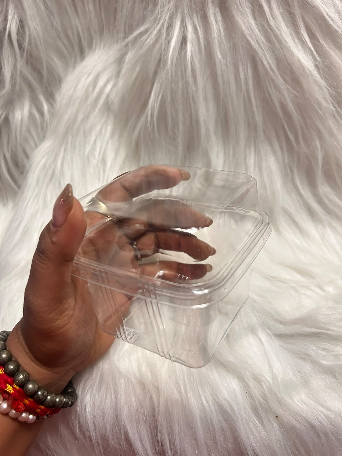 Clear PVC Square Dessert Cup with Lid - 200 ml Transparent Tub for Tiramisu, Tres Leches and Layered Desserts