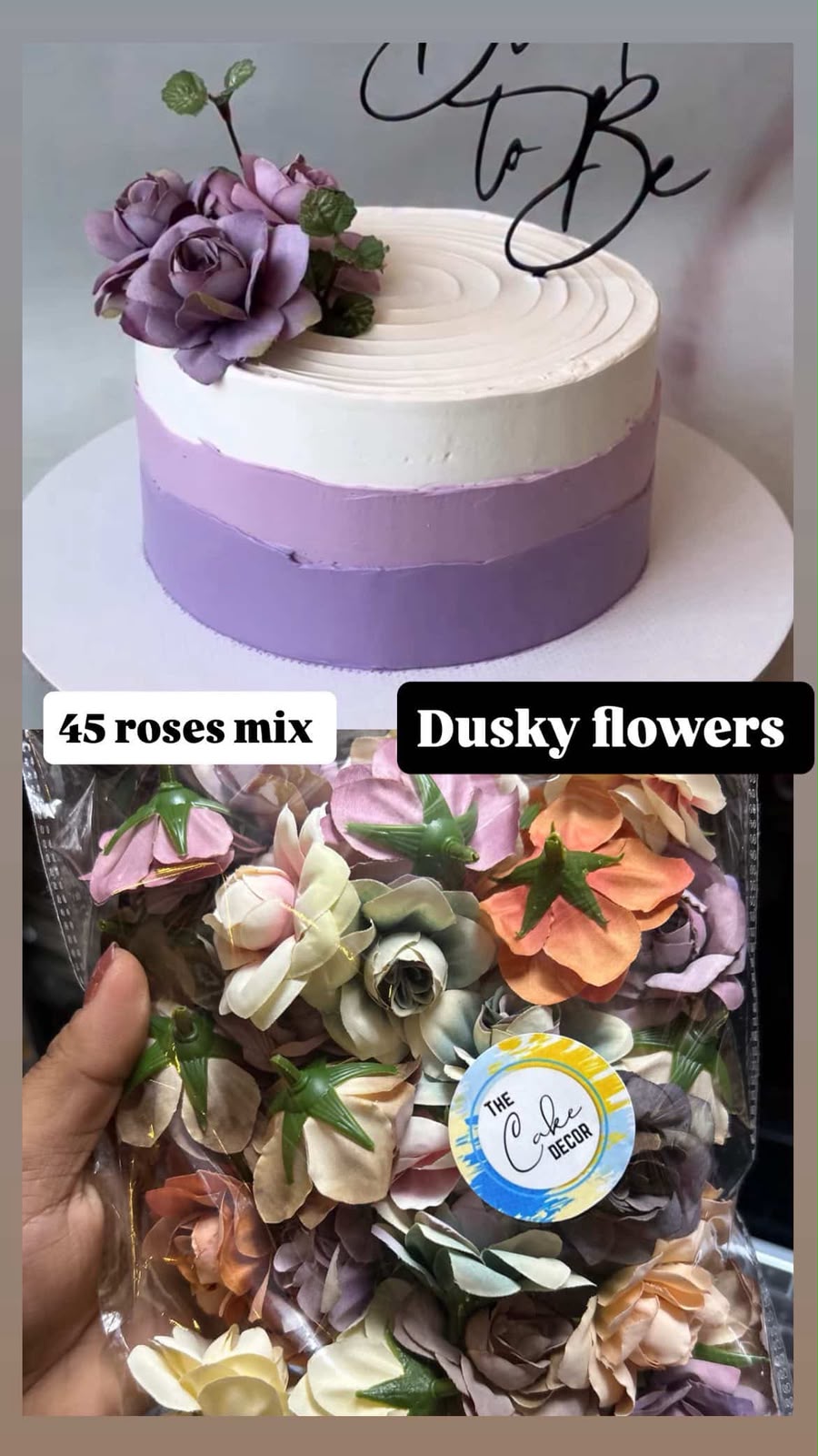 Dusky Open Rose Mix - 5 cm Silk Matte Fabric Flowers, Combo of 45