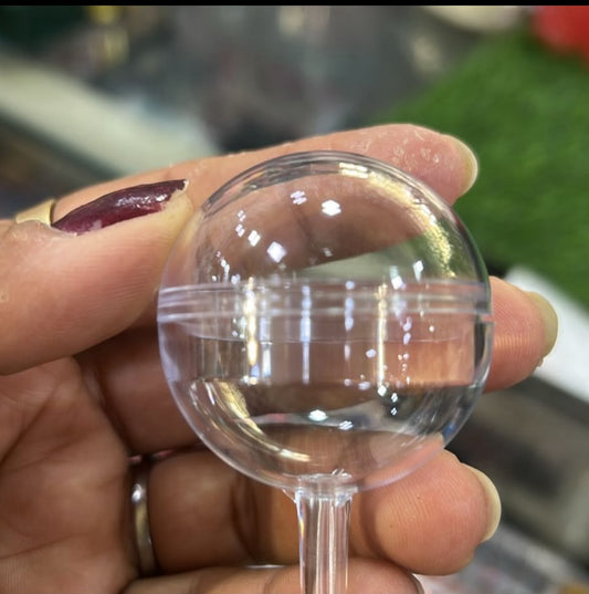 Acrylic Clear Sphere Ball Chocolate Cover - Single Chocolate / Truffle Ball Case