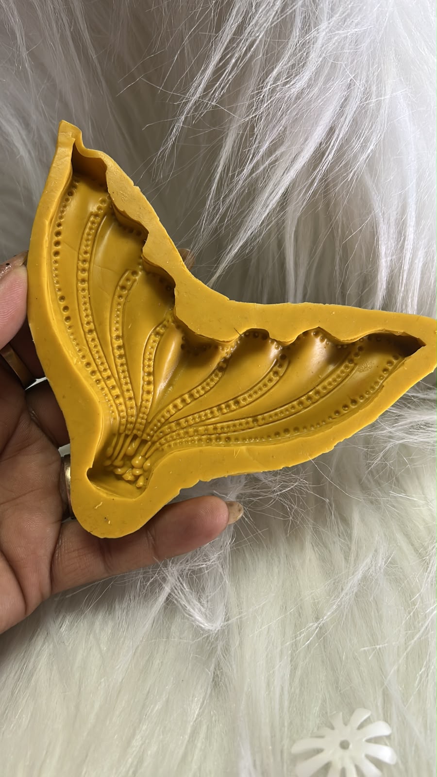 Big Mermaid Tail Silicone Mould - 12 x 7.5 cm Fondant & Chocolate Mould