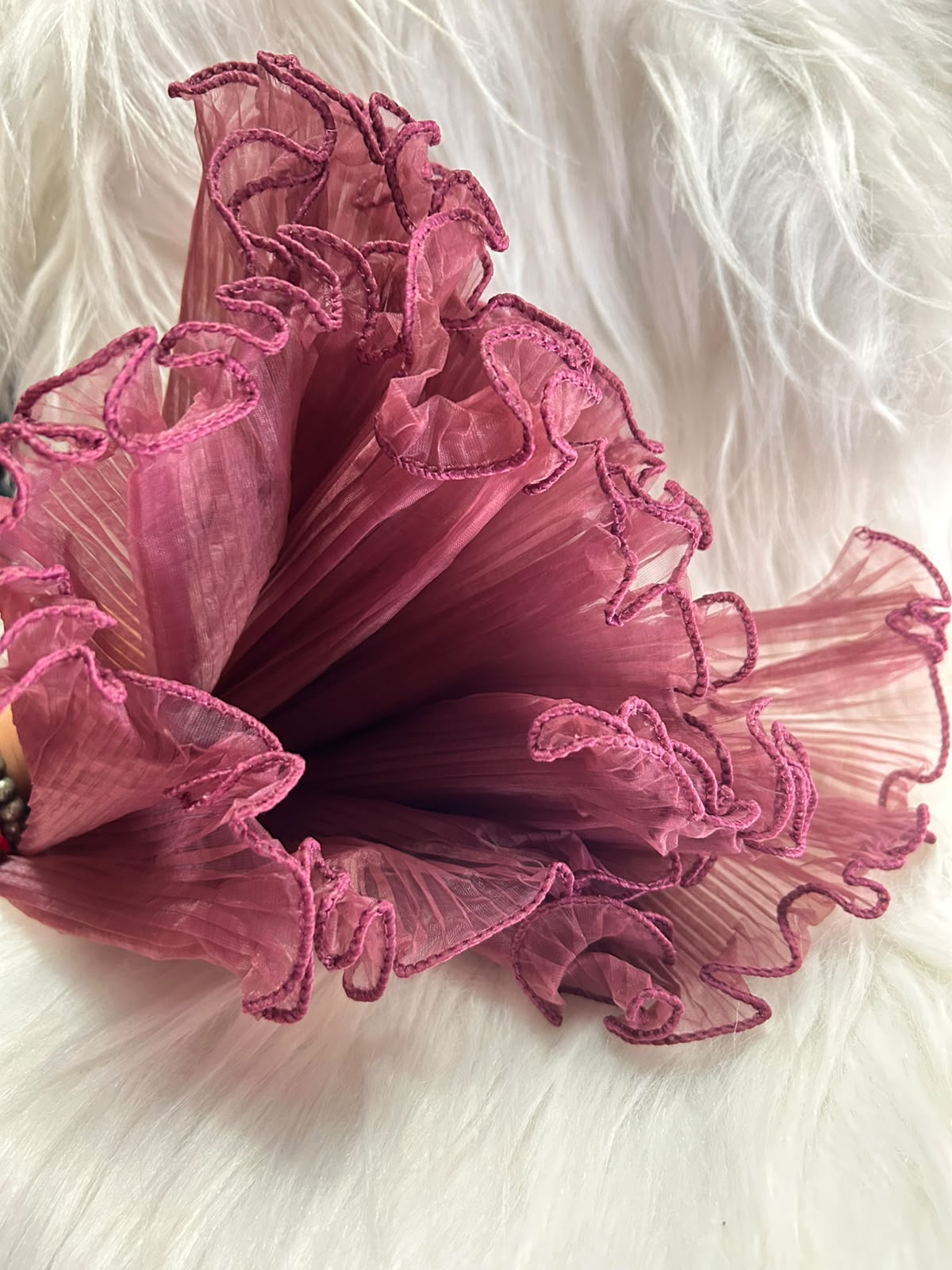 Noor Net - Pleated Ruffle Cake & Hamper Wrapping Net, 2.5 Metre