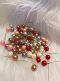 Small Faux Ball Combo - Pack of 70, 0.75 Inch Pastel & Metallic Cake Balls
