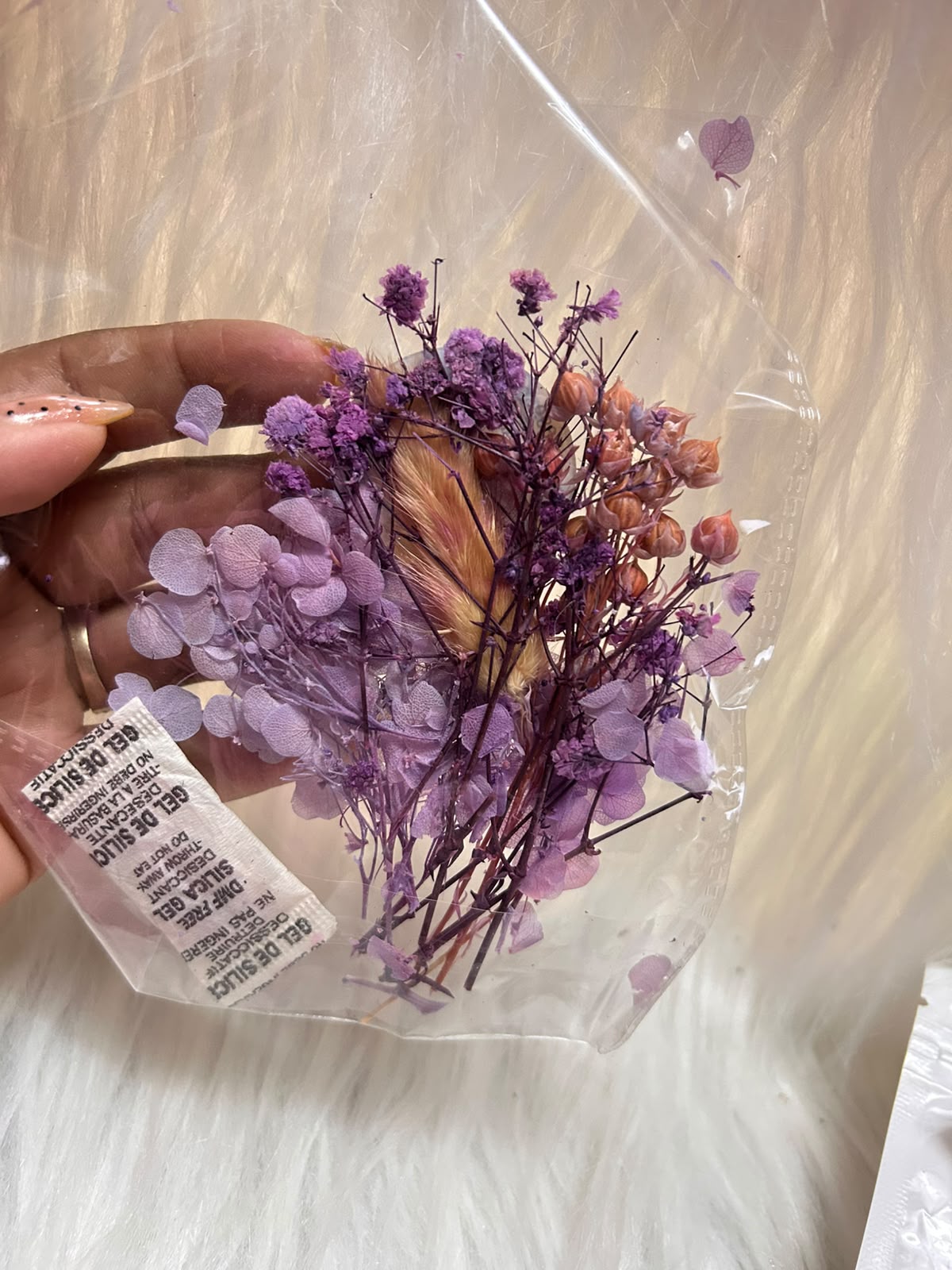 Mixed Dried Flower Bunch - Complete Bunch, Assorted Preserved Flowers