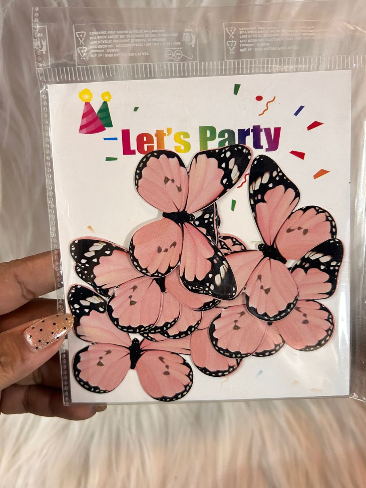 Paper Butterflies for Cake, Hamper and Party Decoration - Pink & Magenta Family