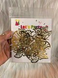 Laser Cut Chrome Paper Butterflies - Mirror Foil Filigree Cake and Hamper Decoration