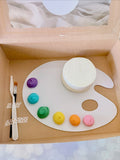 Paint Palette Cake Board - 10 x 10 inch (DIY Cake Decorating Kit Base)