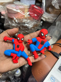 Spider Superhero Cake Topper Toys - Set of 2 (3 inch)
