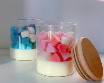 80 Cavity Deep Heart Silicone Mould - 1 inch Hearts