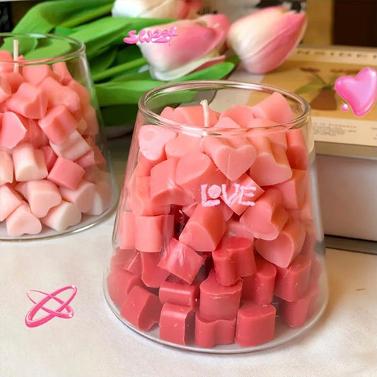 80 Cavity Deep Heart Silicone Mould - 1 inch Hearts