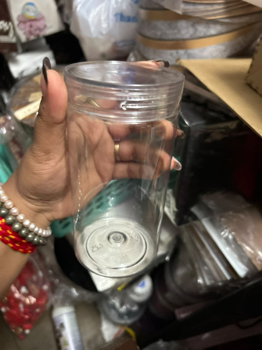 Clear Plastic Jar - Gudia, Baby, Mumma & Papa Jar (250 mL to 500 mL)