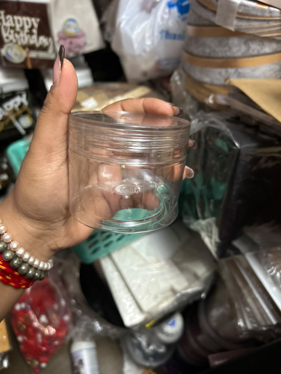 Clear Plastic Jar - Gudia, Baby, Mumma & Papa Jar (250 mL to 500 mL)