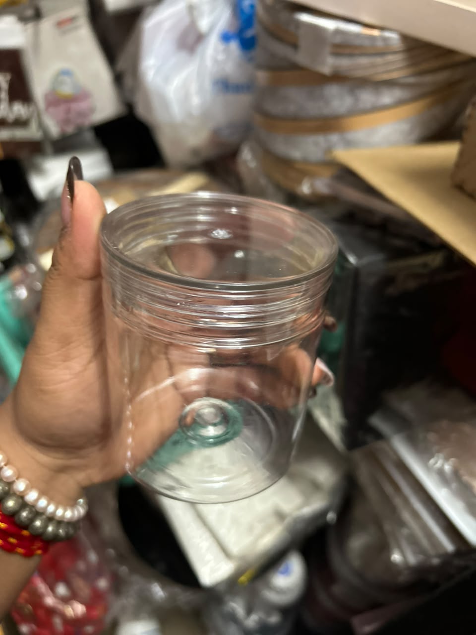 Clear Plastic Jar - Gudia, Baby, Mumma & Papa Jar (250 mL to 500 mL)