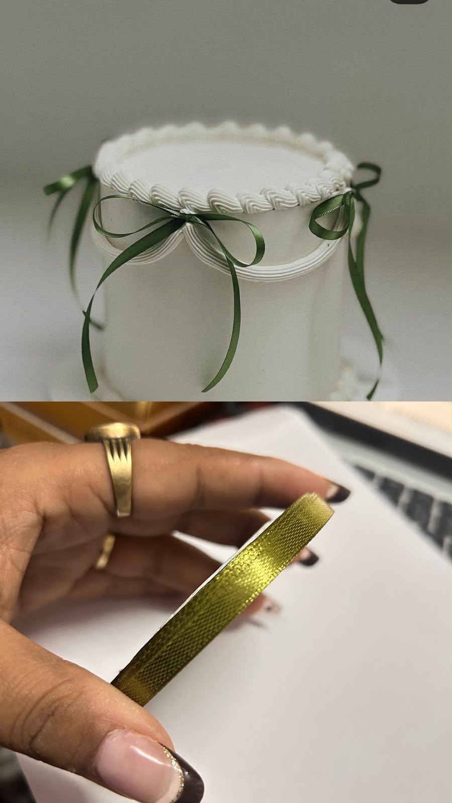 Satin Ribbon Roll for Cake Decoration - 13 Shades