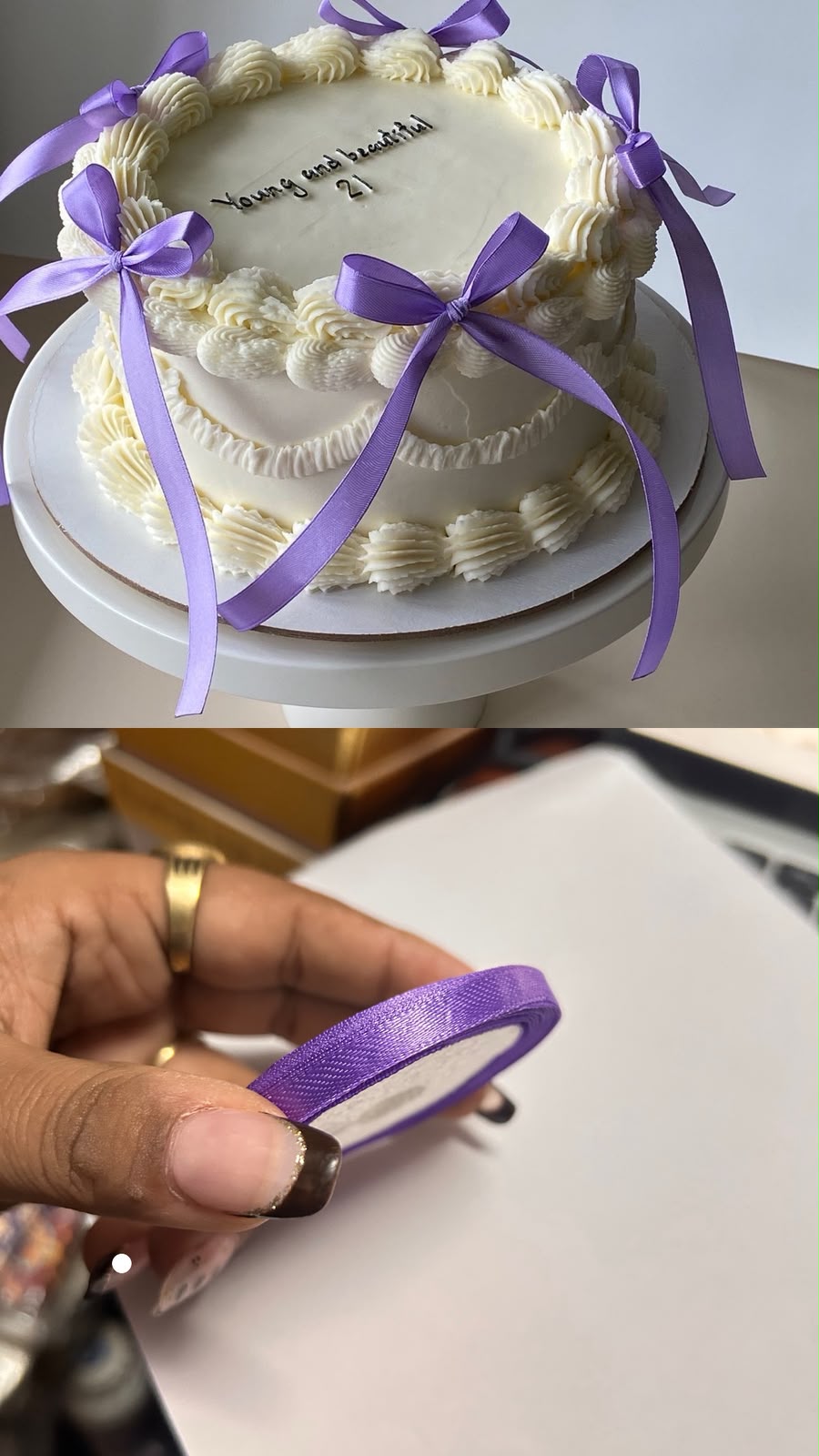 Satin Ribbon Roll for Cake Decoration - 13 Shades