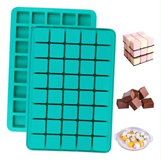 40 Cavity Square Silicone Chocolate Mould - Candy & Caramel Baking Mould