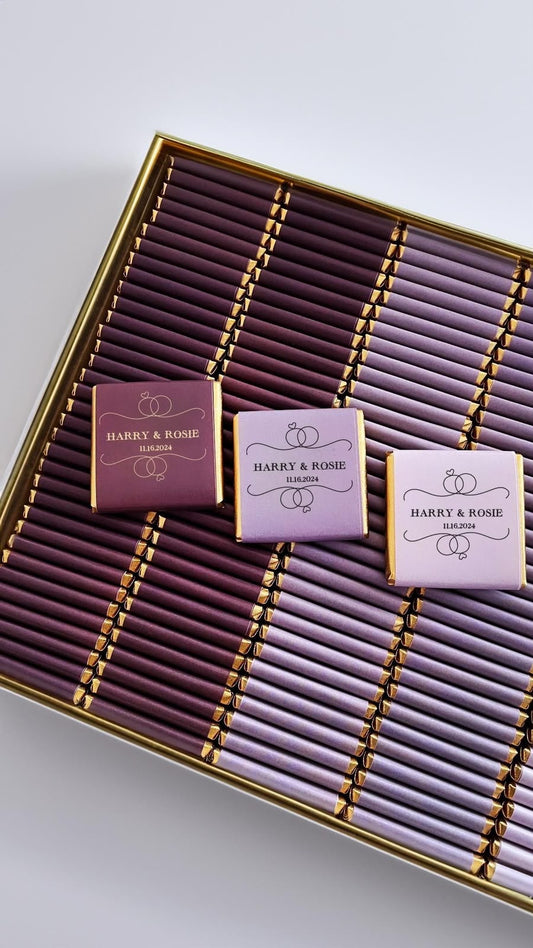 Gold Foil Chocolate Wrapper Paper - 500 Sheets for Candy & Chocolate Packaging