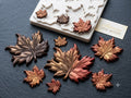 Maple Leaf Silicone Mould - 9 Cavity Fondant & Chocolate Leaf Mould