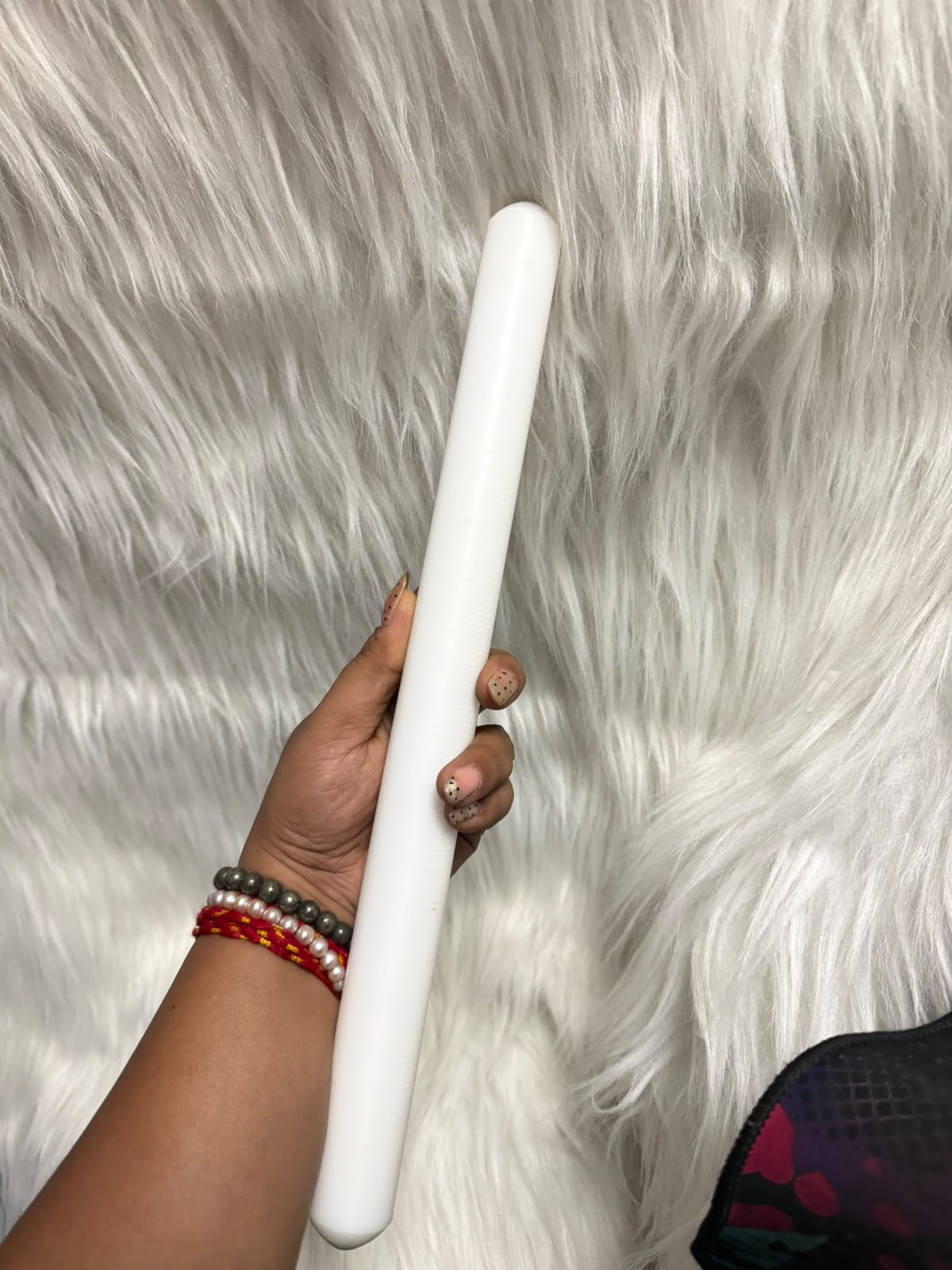 Fondant Rolling Pin 14 Inch - White Rolling Pin for Cake Decorating