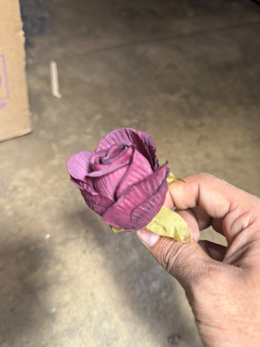 Medium Artificial Rose Heads for Cake Decoration - 3.5 cm Fabric Roses