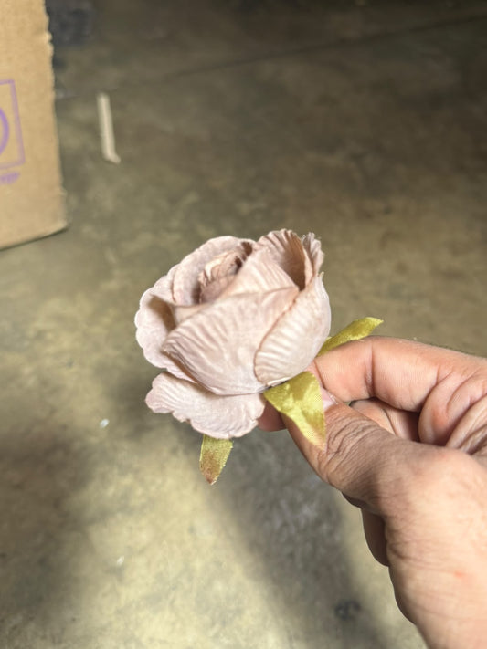Medium Artificial Rose Heads for Cake Decoration - 3.5 cm Fabric Roses