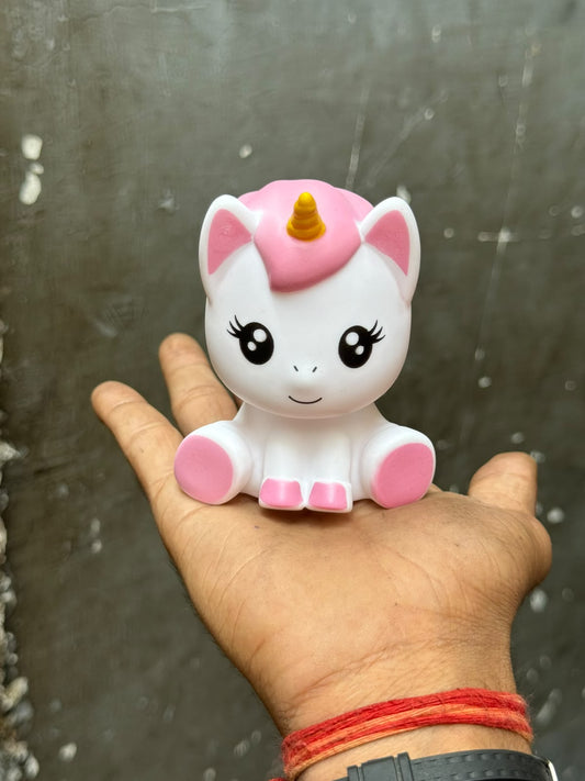 Cute Unicorn Toy - 3 inch (Unicorn Cake Topper)