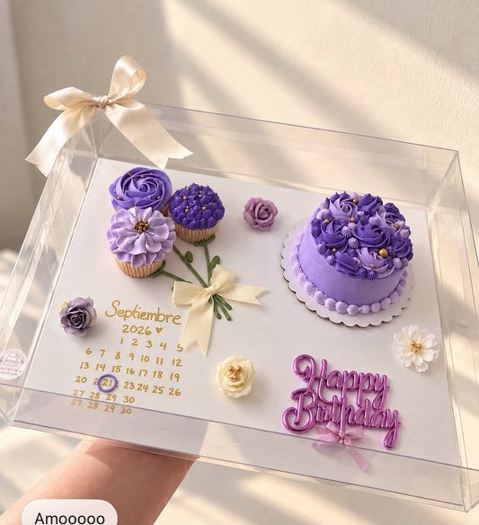 Imported Clear Hamper Box with White Base