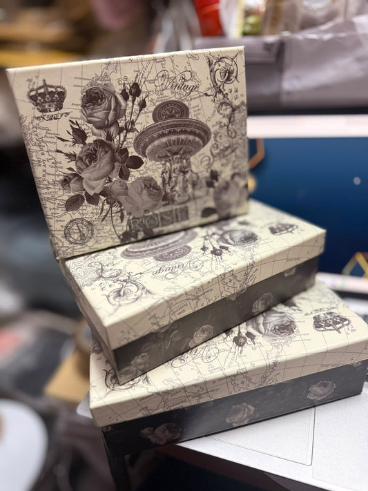 Richard European Design Hamper Box - Set of 3