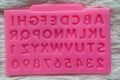 Small Alphabet and Number Silicone Mould - 10 mm (A to Z and 0 to 9) for Fondant and Chocolate