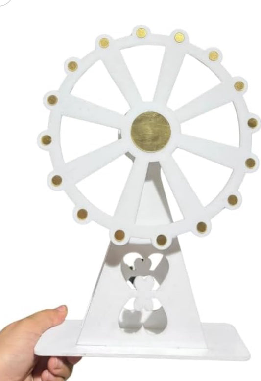 Decorative Ferris Wheel Display Stand - Rotating Wheel for Cake, Party and Home Decor