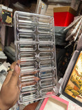 Acrylic Finger Chocolate Mould - 18 Cavity Rectangle Bar 0.75 x 1.75 inch