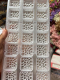 Kunafa Deep Bite Polycarbonate Chocolate Mould - 21 Cavity Square Bites