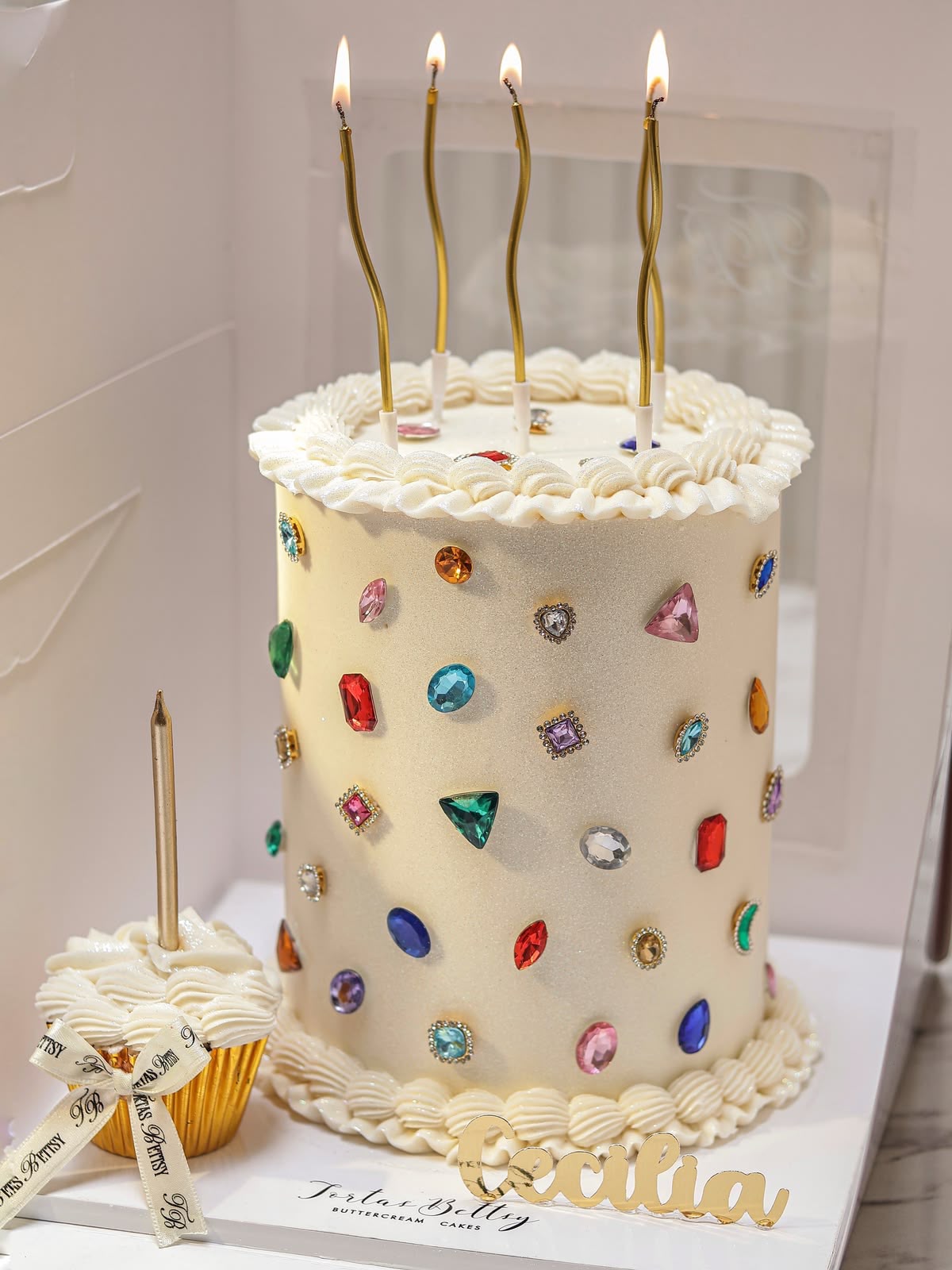 Gemstones for Cake Decoration - Non-Edible Jewel Cake Toppers Mix Pack