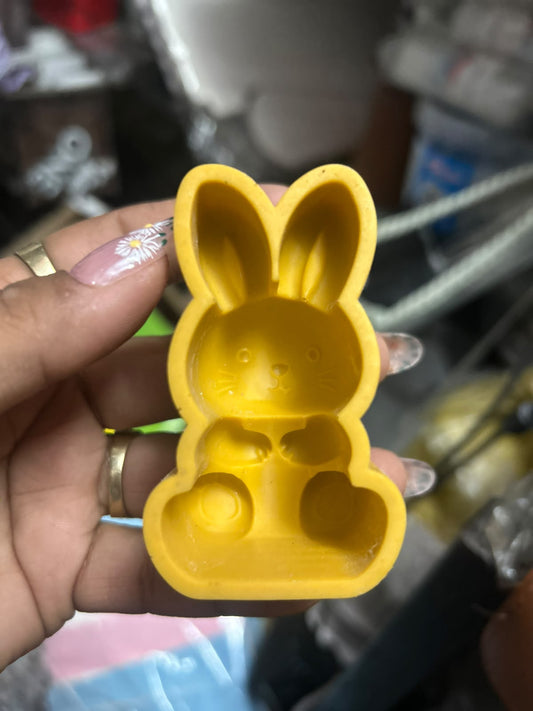 Sitting Bunny Rabbit Silicone Mould - 7 x 3.5 x 2.5 cm for Chocolate, Resin and Candle