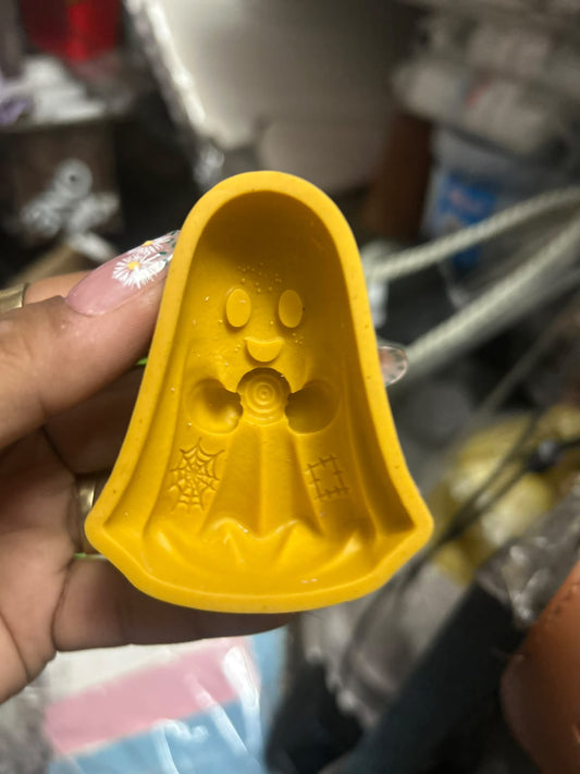 Halloween Ghost Silicone Mould - 7 x 5.5 x 2.5 cm for Chocolate, Candle and Resin