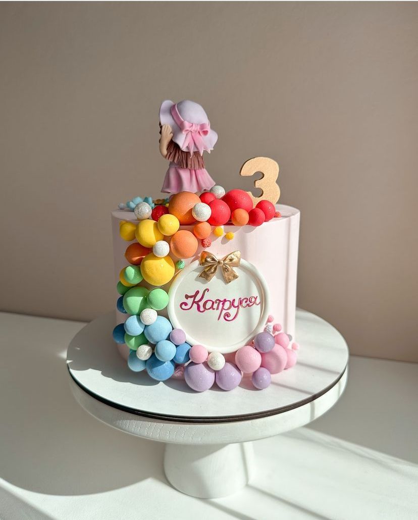 Faux Balls Topper for Cake Decoration - Pack of 20 in 4 Sizes