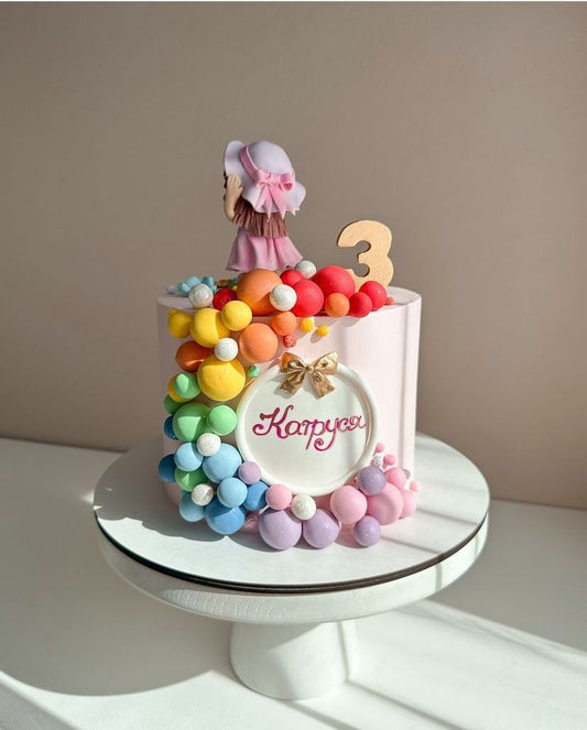 Faux Balls Topper for Cake Decoration - Pack of 20 in 4 Sizes