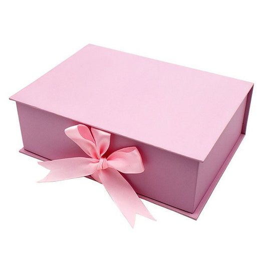 Premium Foldable Magnetic Ribbon Gift Boxes – Festive Edition