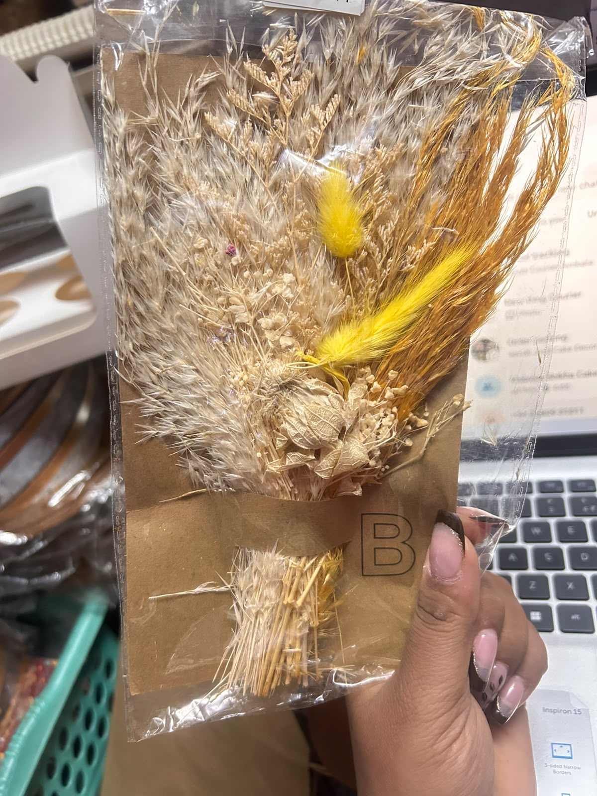 Dry Flower Bunch & Pack for Decoration