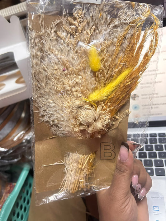 Dry Flower Bunch & Pack for Decoration