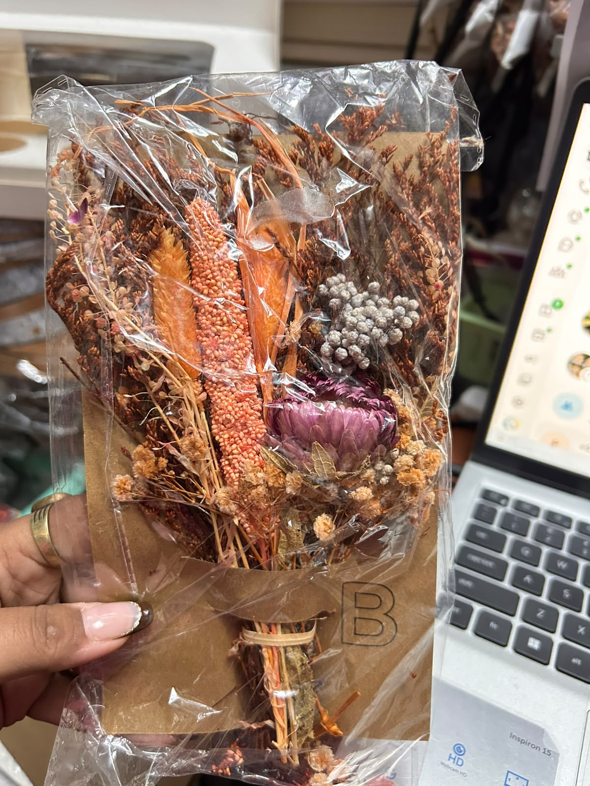 Dry Flower Bunch & Pack for Decoration
