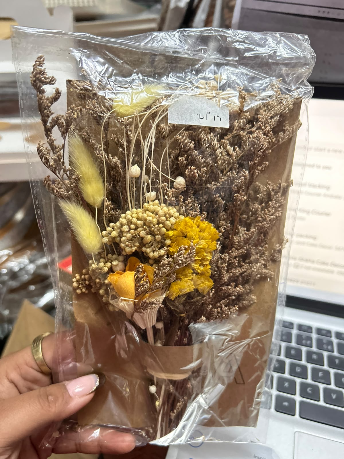 Dry Flower Bunch & Pack for Decoration